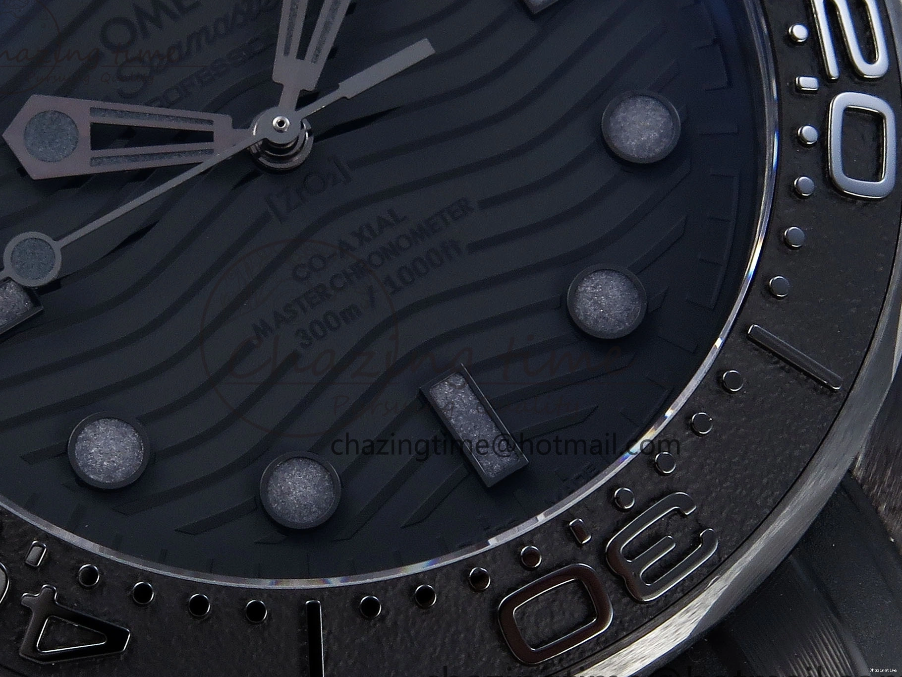 0325 SEAMASTER 300M 43.5MM BLACK CERAMIC VSF 1:1 BEST EDITION BLACK DIAL ON BLACK RUBBER STRAP A FashionForward 7766